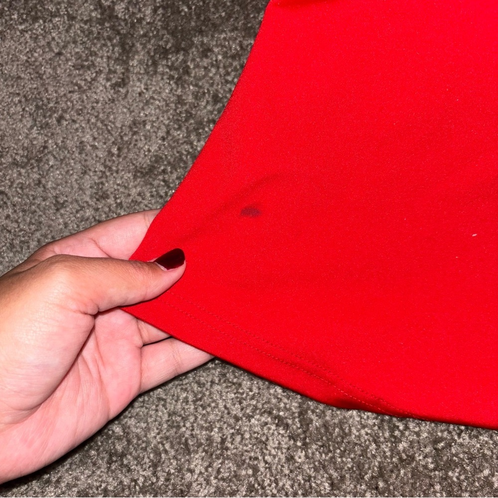Amazon Brand Elegant Red Christmas Holiday Party Wedding Guest Evening Gown - Picture 7 of 8